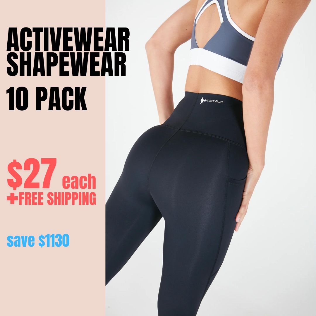 Activewear and Shapewear 10 Pack